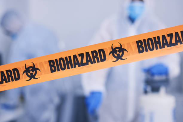 Professional Drug Lab Cleanup technician working in Savannah, TX